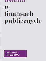 Ustawa o finansach publicznych 01. 2017