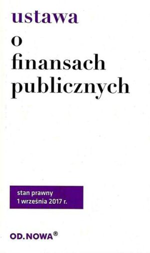 Ustawa o finansach publicznych broszura