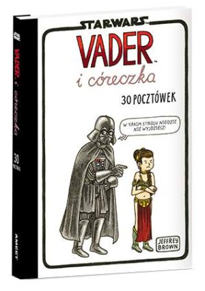 Vader i córeczka Star Wars 30 pocztówek