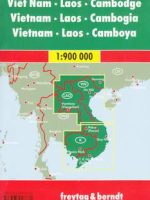 Vietnam laos kambodża 1:900 000