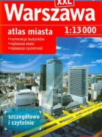 Warszawa atlas miasta XXL 1:13 000