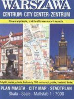 Warszawa Centrum. Plan miasta 1:7000 wyd. 7