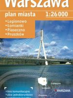 Warszawa plan miasta 1:26 000 +4