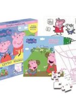 Wesołe zabawy Świnka Peppa + puzzle