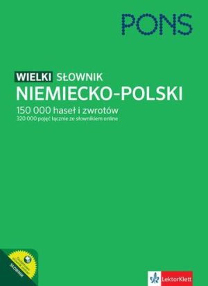 Wielki słowniki niemiecko-polski PONS 150 000 haseł i zwrotów