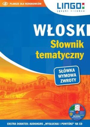 Włoski słownik tematyczny książka + CD