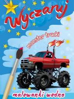 Wyczaruj monster trucki malowanka wodna