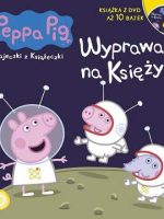 Wyprawa na księżyc Świnka Peppa bajeczki z książeczki + dvd