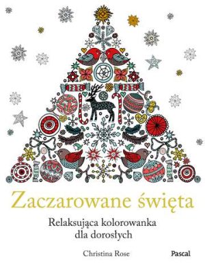 Zaczarowane święta relaksująca kolorowanka dla dorosłych