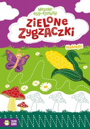 Zielone zygzaczki. Wesołe esy-floresy