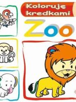 Zoo koloruję kredkami