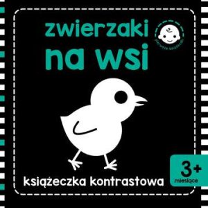 Zwierzaki na wsi książeczka kontrastowa