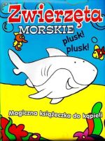 Zwierzęta morskie magiczna książka do kąpieli