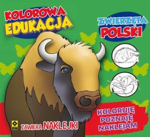 Zwierzęta polski kolorowa edukacja