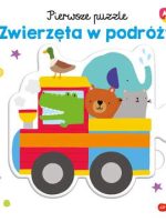 Zwierzęta w podróży. Akademia mądrego dziecka. Pierwsze puzzle