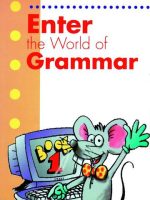 Enter The World Of Grammar Book 1