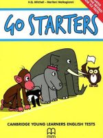 Go Starters Student`S Book - Revsion 2018 (With Cd-Rom)