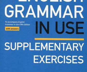 English Grammar in Use Supplementary Exercises Book with Answers