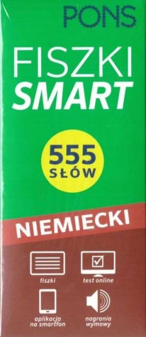 Fiszki SMART 555 Niemiecki W. 3 PONS