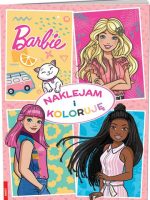 Barbie Naklejam i koloruję NAK-1103