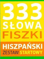 Fiszki 333 słowa Hiszpański Zestaw startowy PONS W.2