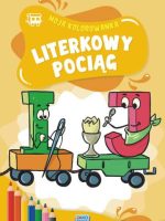 Moja kolorowanka Literkowy pociąg