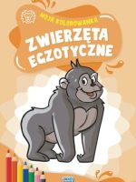 Moja kolorowanka Zwierzęta egzotyczne