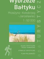 Wybrzeże Bałtyku Mrzeżyno - Kołobrzeg - Jarosławiec 1:50 000