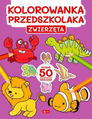 Zwierzęta. Kolorowanka przedszkolaka