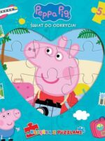 Świat do odkrycia. Książka z puzzlami. Świnka Peppa