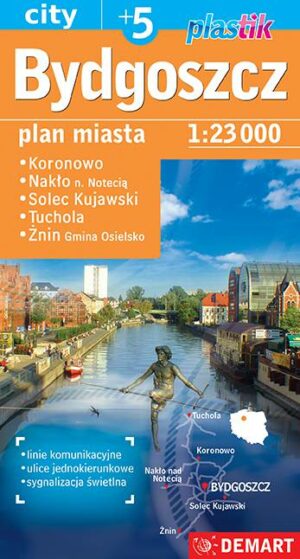 Bydgoszcz 1:23 000 plan miasta