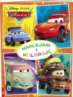 Disney Pixar auta Naklejam i koloruję NAK-9113