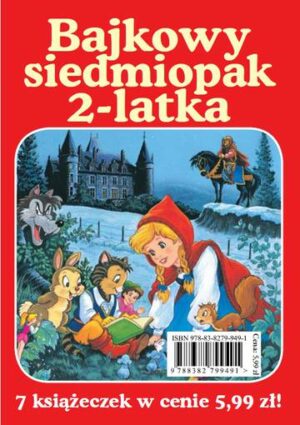 Pakiet Bajkowy siedmiopak 2-latka