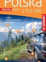 Polska mapa samochodowa 1:715 000