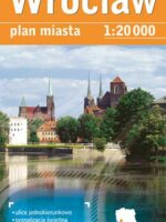 Wrocław plan miasta 1:20 000. Plastik