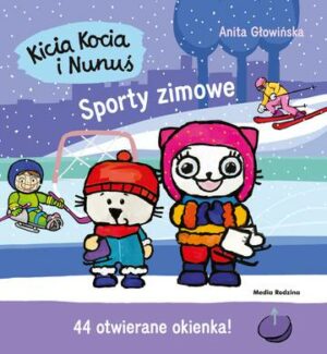 Sporty zimowe. Kicia Kocia i Nunuś