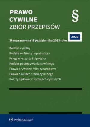 Prawo cywilne. Zbiór przepisów 2023