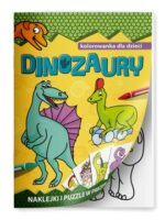 Dinozaury. Kolorowanka dla dzieci