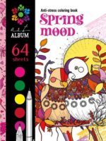 Kolorowanka antystresowa 143x200 32 kartki TW Spring mood
