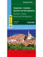 Mapa Słowenia Chorwacja Bośnia i Hercegowina 1:500 000 FB