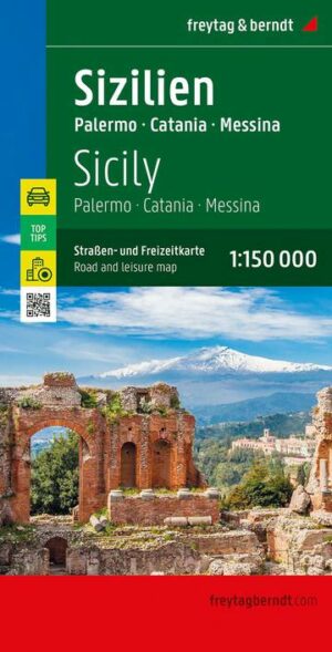 Mapa Sycylia 1:150 000