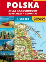 Polska. Atlas samochodowy. 1:500 000 Wyd. 2024/2025