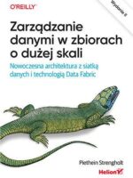 Zarządzanie danymi w zbiorach o dużej skali. Nowoczesna architektura z siatką danych i technologią Data Fabric wyd. 2