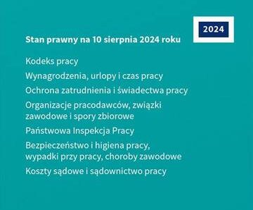 Prawo pracy. Zbiór przepisów 2024