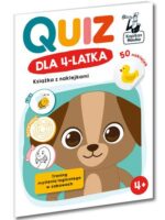 Quiz dla 4-latka. Książka z naklejkami