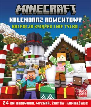 Kalendarz adwentowy. Kolekcja książek i nie tylko. Minecraft