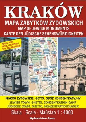 Plan miasta „Kraków – Mapa Zabytków Żydowskich”