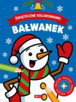 Bałwanek. Świąteczne kolorowanki