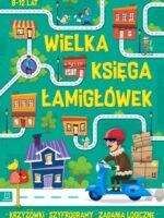 Krzyżówki, szyfrogramy, zadania logiczne. Wielka księga łamigłówek (zielona)